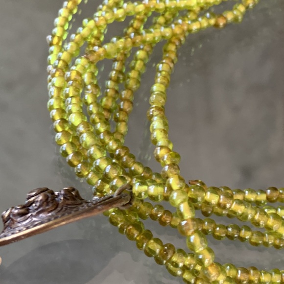 Cesaree Paris Green Necklace - Picture 7 of 7